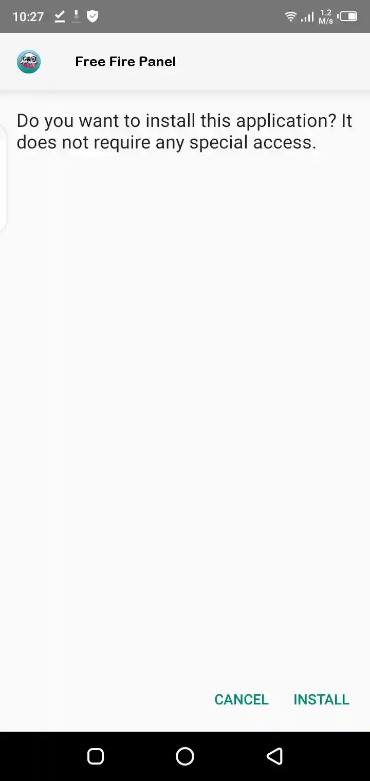 Free Fire Max Panel screenshot