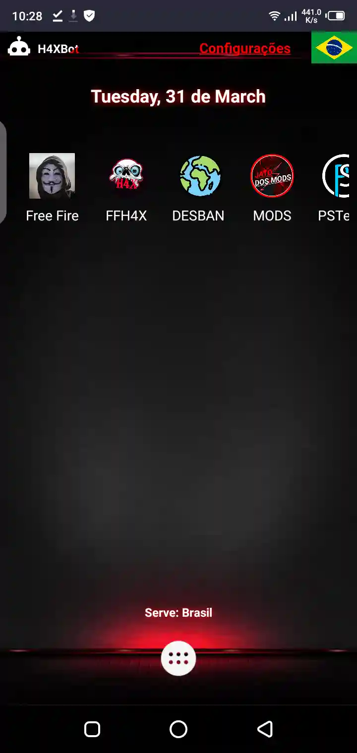 Free Fire Panel app interface